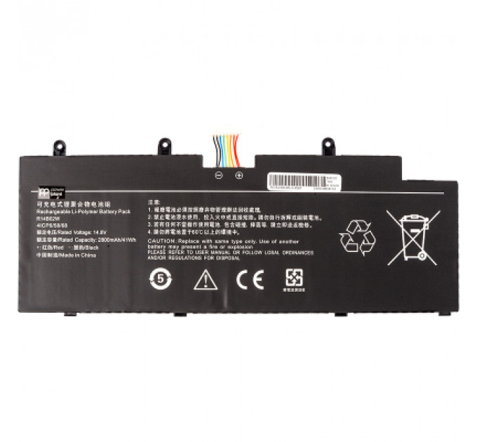 Акумулятор до ноутбука Xiaomi Mi RedmiBook Pro 14 2021 (R14B02W) 14.8V 2800mAh PowerPlant (NB530076)