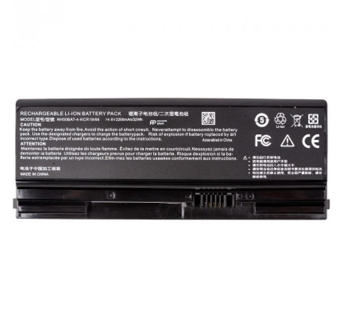 Акумулятор до ноутбука HASEE Z7M-CT (NH50BAT) 14.6V 2200mAh PowerPlant (NB400218)