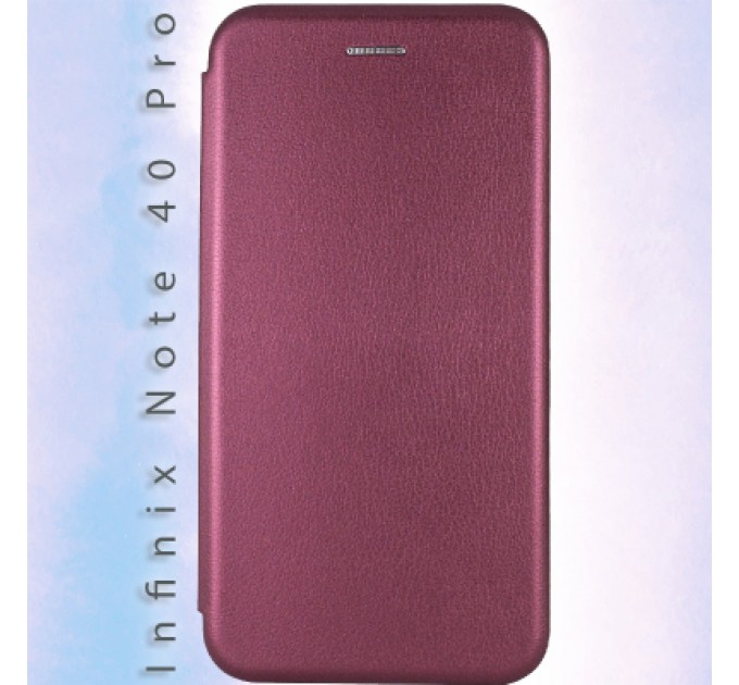 BeCover Чохол до мобільного телефона BeCover Exclusive Infinix Note 40 Pro (X6851) Red Wine (712222)