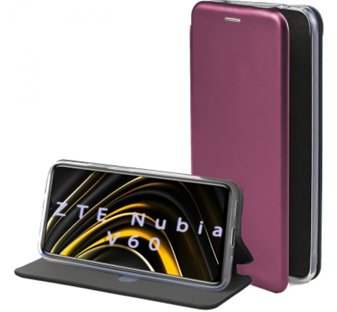 BeCover Чохол до мобільного телефона BeCover Exclusive ZTE Nubia V60 Red Wine (712191)