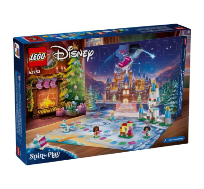 LEGO Конструктор LEGO Disney Різдвяний календар 2024 (43253)