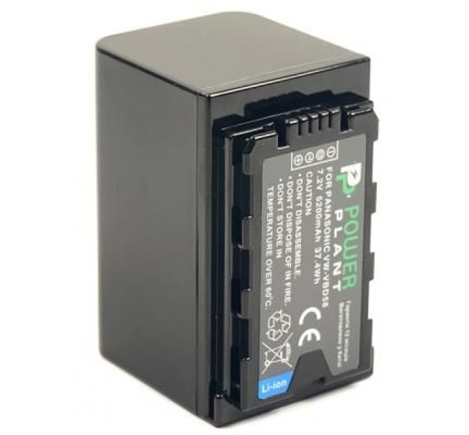 PowerPlant Акумулятор до фото/відео PowerPlant Panasonic VW-VBD58, 5200mAh (CB970087)
