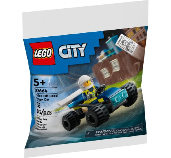 LEGO Конструктор LEGO City Поліцейський багі для бездоріжжя (30664)