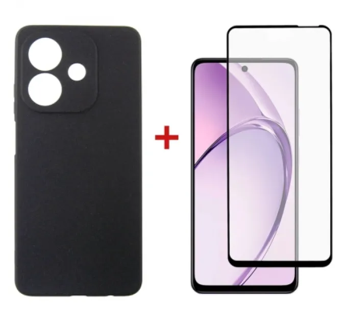 Dengos Чохол до мобільного телефона Dengos Oppo A3 Carbon + glass (Black) (DG-KM-112)