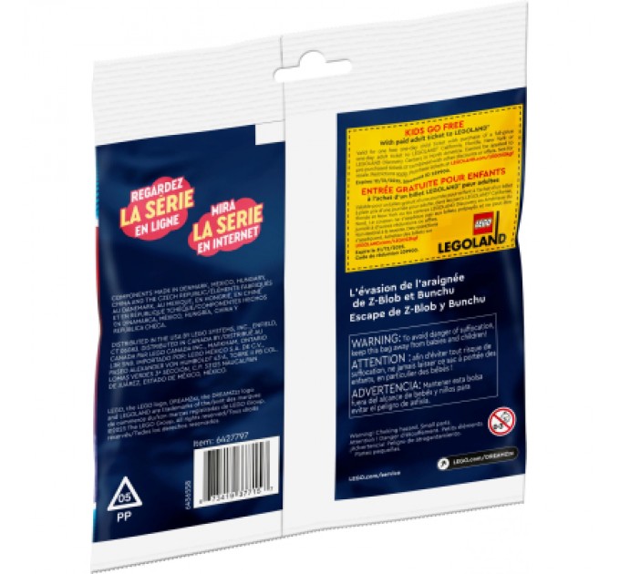 LEGO Конструктор LEGO DREAMZzz Втеча Зет-Блоб і Бунчу від павука (30636)