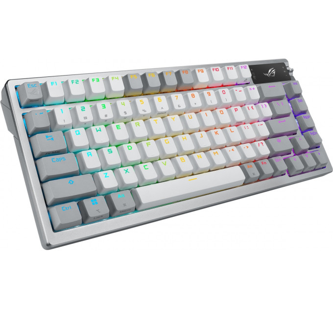 Клавіатура бездротова Asus ROG Azoth RGB WL BT White (90MP031A-BKUA11)