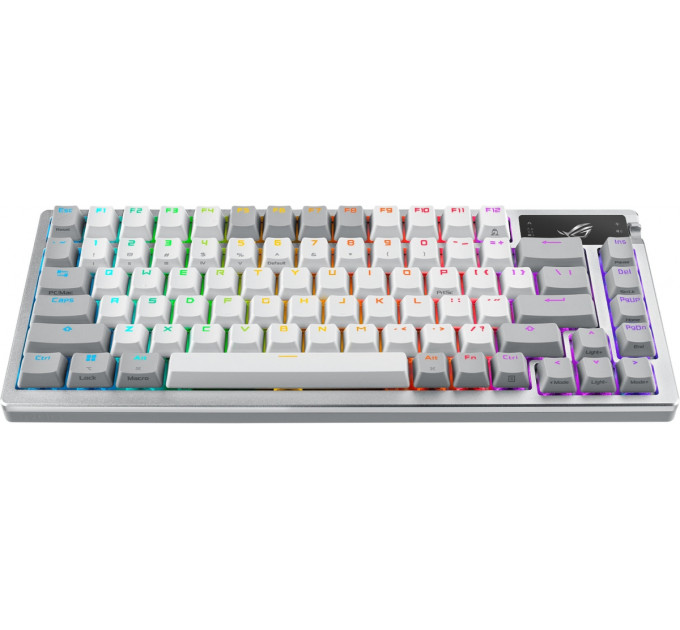 Клавіатура бездротова Asus ROG Azoth RGB WL BT White (90MP031A-BKUA11)