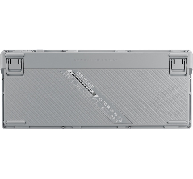 Клавіатура бездротова Asus ROG Azoth RGB WL BT White (90MP031A-BKUA11)