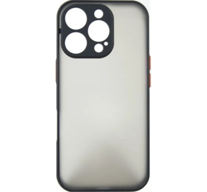 Dengos Чохол до мобільного телефона Dengos Matte iPhone 16 Pro Max (black) (DG-TPU-MATT-151)