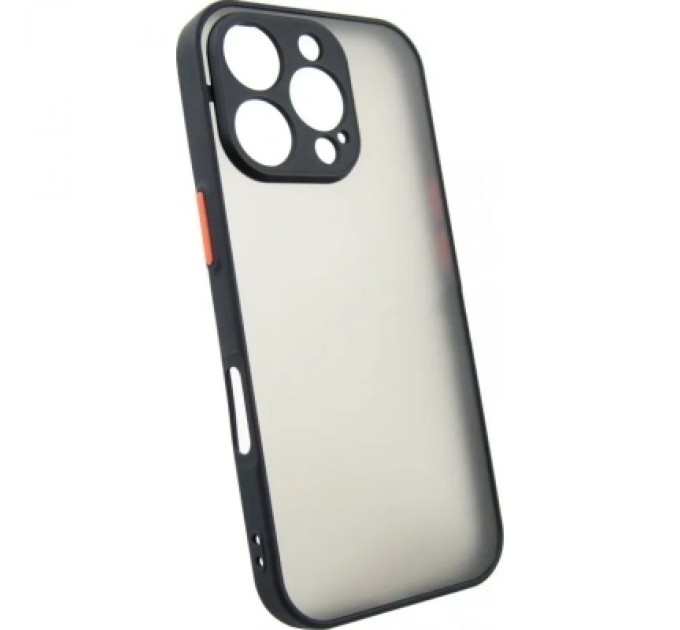 Dengos Чохол до мобільного телефона Dengos Matte iPhone 16 Pro Max (black) (DG-TPU-MATT-151)