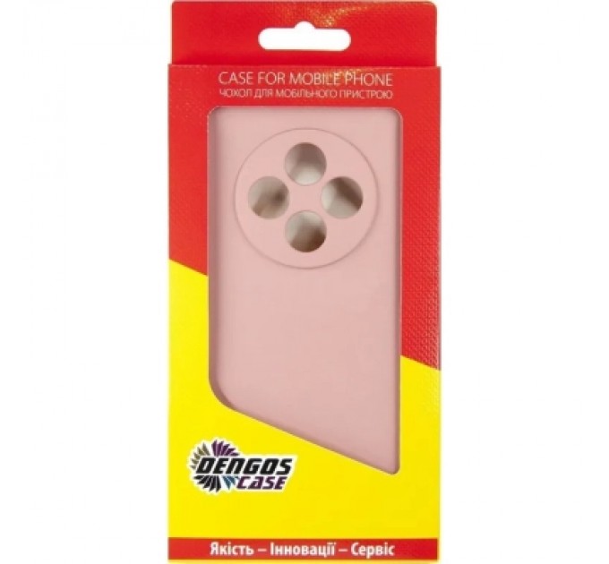 Dengos Чохол до мобільного телефона Dengos Soft Oppo Reno 12 F/FS (pink) (DG-TPU-SOFT-67)