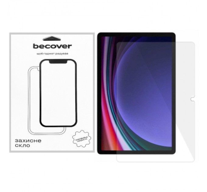BeCover Скло захисне BeCover Samsung Galaxy Tab S10 Plus (SM-X820/SM-X826)/S9 Plus (SM-X810/SM-X816) 12.4" (712271)