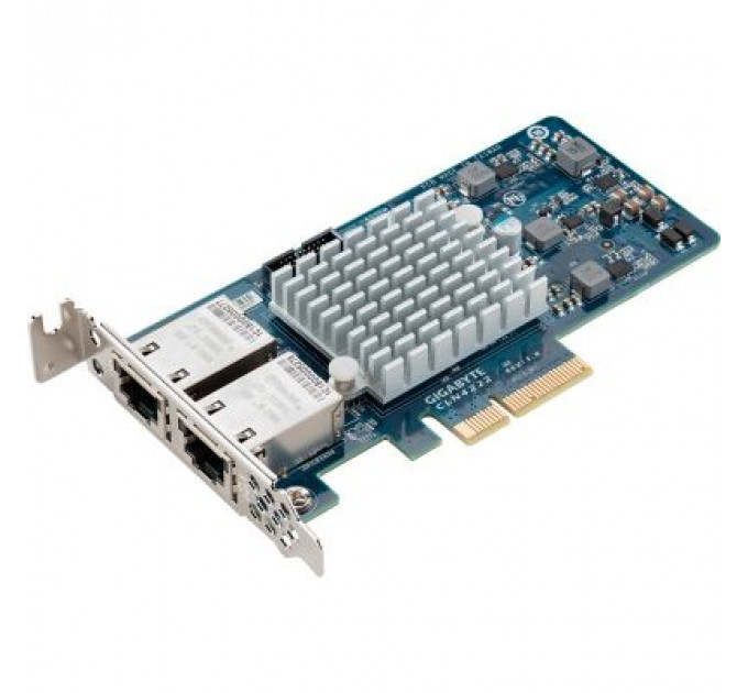 Мережева карта GIGABYTE 2x10GbE RJ45 CLN4222 Intel X550-AT2 PCIe3x4 (9CLN4222NR-00-10A)