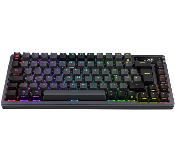 Клавіатура бездротова Asus ROG Azoth RGB WL BT Black (90MP0316-BKUA01)
