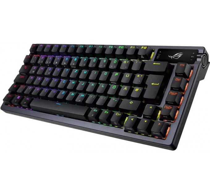 Клавіатура бездротова Asus ROG Azoth RGB WL BT Black (90MP0316-BKUA01)