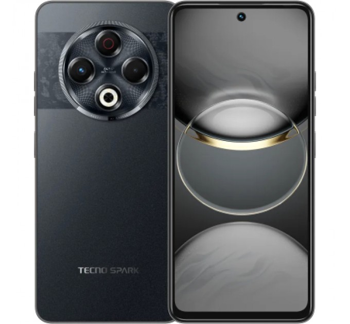 Мобільний телефон Tecno Spark 30 8/256Gb Stellar Shadow (4894947047879)