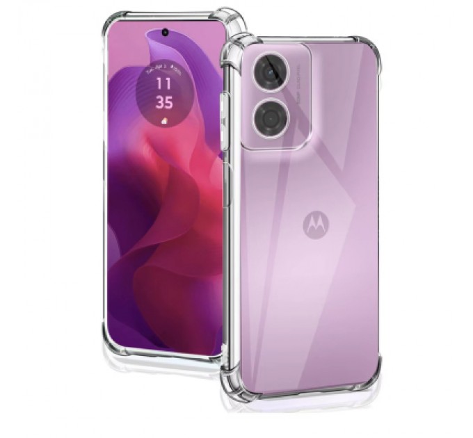 BeCover Чохол до мобільного телефона BeCover Anti-Shock Motorola Moto G04/ E14 Clear (712309)