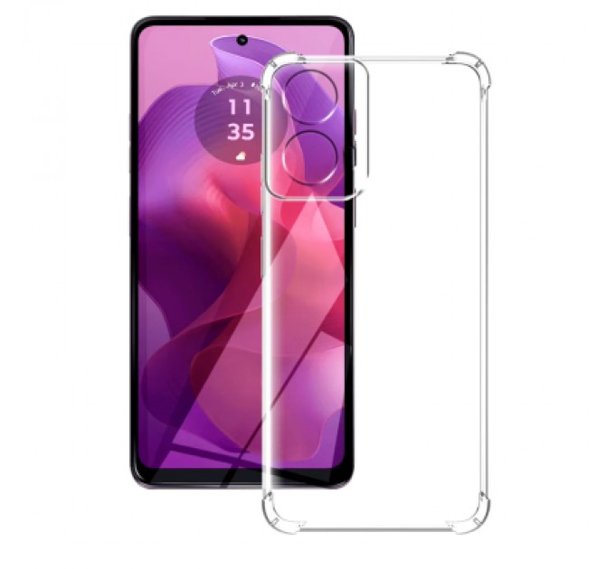 BeCover Чохол до мобільного телефона BeCover Anti-Shock Motorola Moto G04/ E14 Clear (712309)