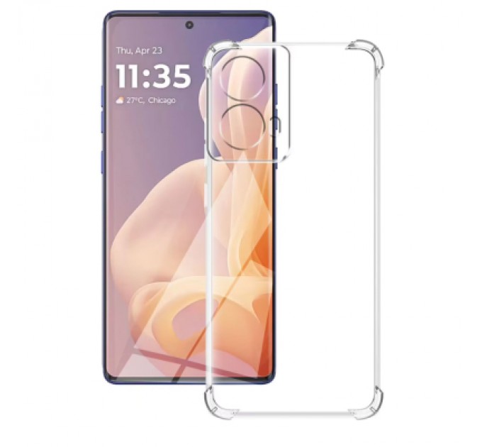 BeCover Чохол до мобільного телефона BeCover Anti-Shock Motorola Moto G85 Clear (712310)