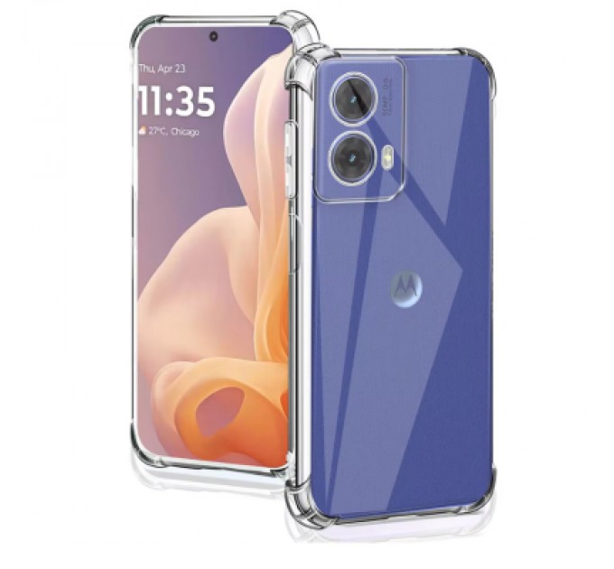 BeCover Чохол до мобільного телефона BeCover Anti-Shock Motorola Moto G85 Clear (712310)