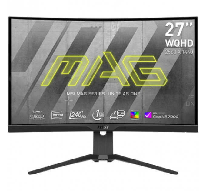 Монітор MSI MAG 275CQRXF