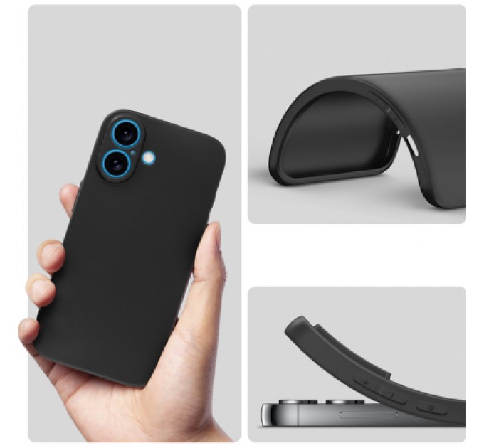 BeCover Чохол до мобільного телефона BeCover Apple iPhone 16 Plus Black (712276)