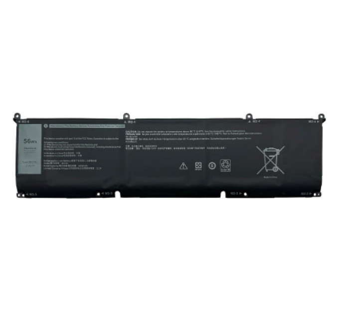 Акумулятор до ноутбука Dell XPS 15-9500 8FCTC, 56Wh (4650mAh), 3cell, 11.4V, Li-ion (A71034)