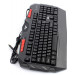 Клавіатура Frime Dragonfly Ukr Black  (FLK18300)