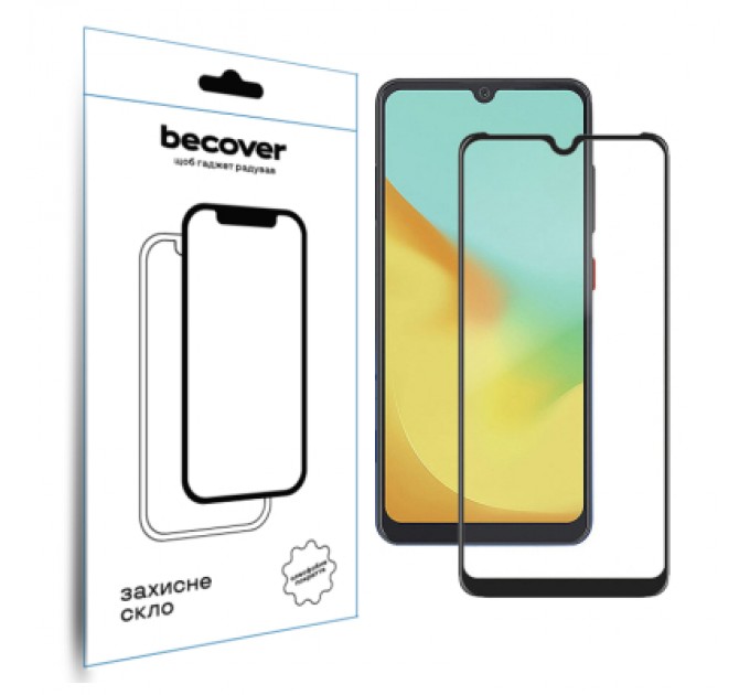 BeCover Скло захисне BeCover ZTE Blade A35/A55 Black (712313)