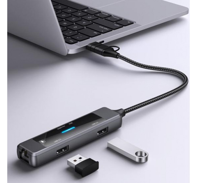 Концентратор USB-C XoKo AC-350
