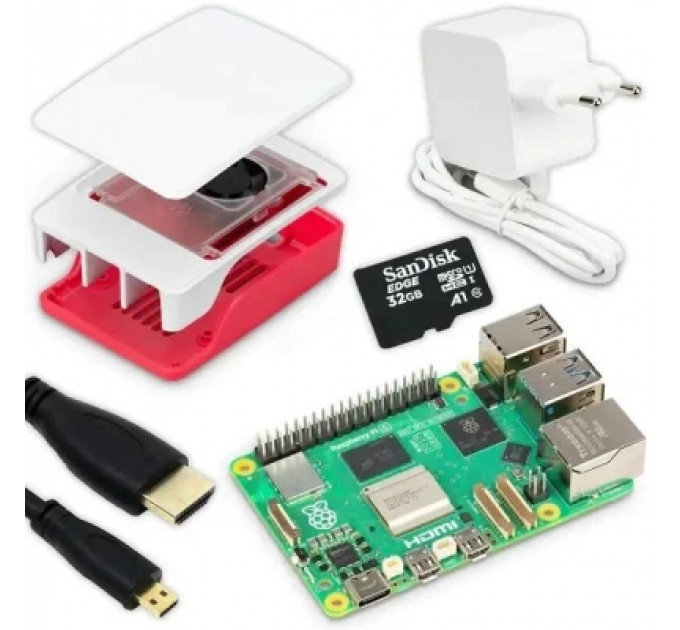 Промисловий ПК Raspberry Pi 5 16Gb KIT (RPI5-KIT-16GB)