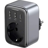 Зарядний пристрій Ugreen 3xUSB 30W Outlet Extender (2хUSB-A+USB-C) CD314 (90613)