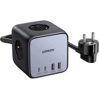 Зарядний пристрій Ugreen 4xUSB 65W DigiNest Cube (2хUSB-C+2xUSB-A) CD268 (60113)
