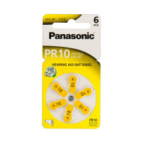 Батарейка Panasonic PR10 / PR230 (1.4V) * 6 (PR-230/6LB)
