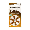 Panasonic Батарейка Panasonic PR41 / PR312 (1.4V) * 6 (PR-312/6LB)