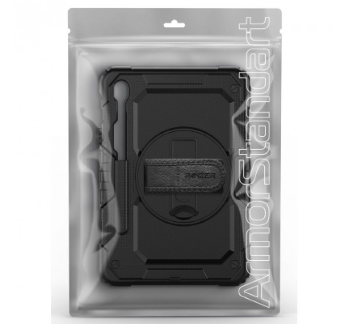 Чохол до планшета Armorstandart Panzer Samsung Tab S9 FE / S9 Black (ARM82518)
