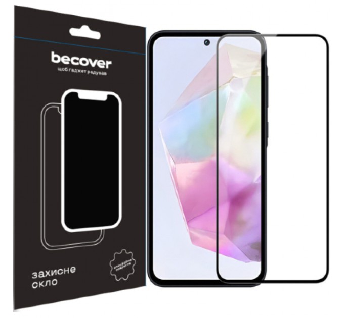 BeCover Скло захисне BeCover Samsung Galaxy S24 FE SM-S721 Black (712485)