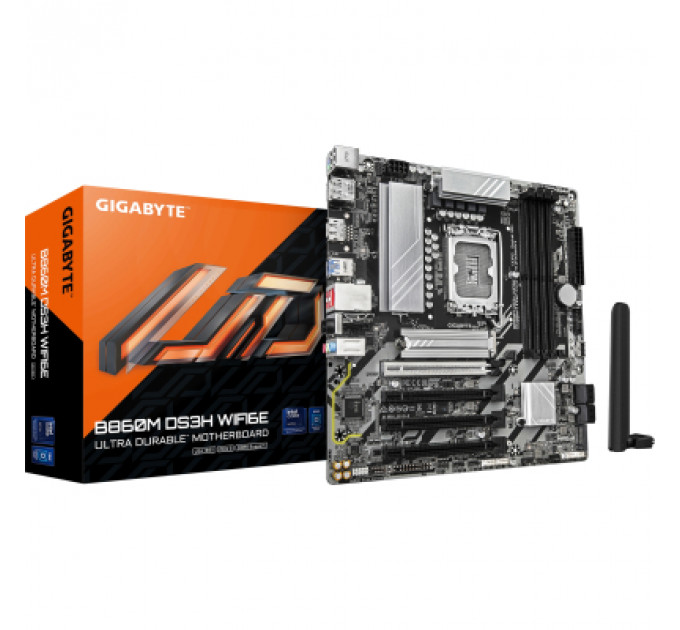 Материнська плата GIGABYTE B860M DS3H WIFI6E