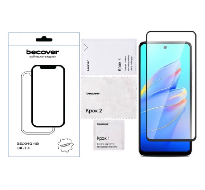 BeCover Скло захисне BeCover Tecno Camon 30 (CL6) Black (712499)