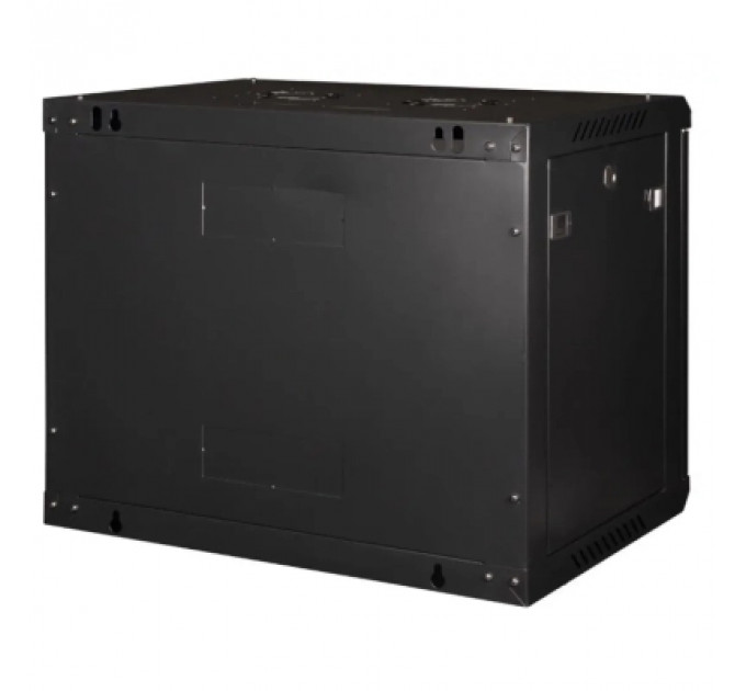 Шафа настінна Hypernet 12U 19" 600x450 ProLine (PL-WMNC-12U-BLACK)