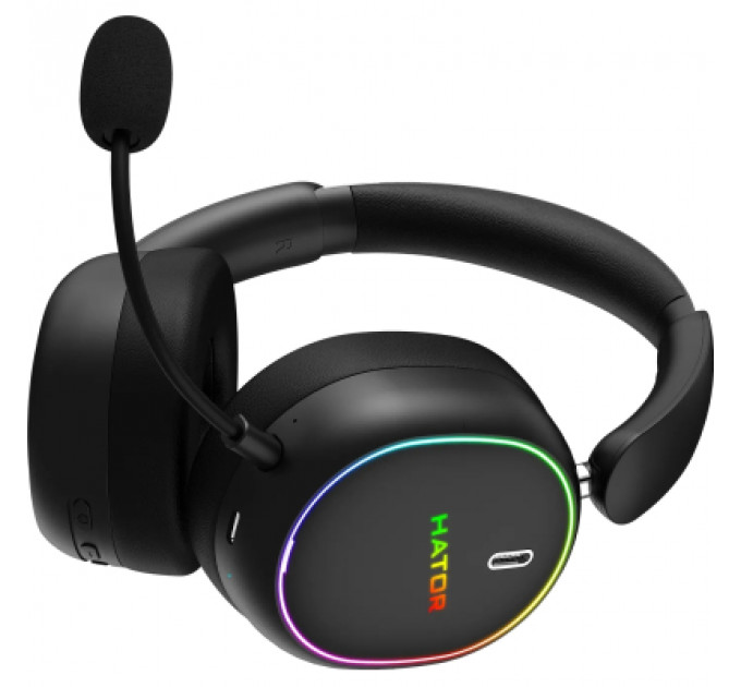 Навушники Hator Phoenix 2 Wireless Hi-Res SyncHUB connection Black (ESH40)
