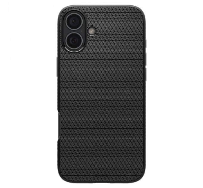 Чохол до мобільного телефона Spigen iPhone 16 Plus Liquid Air Matte Black (ACS08066)