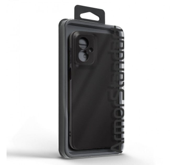 Armorstandart Чохол до мобільного телефона Armorstandart Matte Slim Fit Motorola G55 5G Camera cover Black (ARM81199)