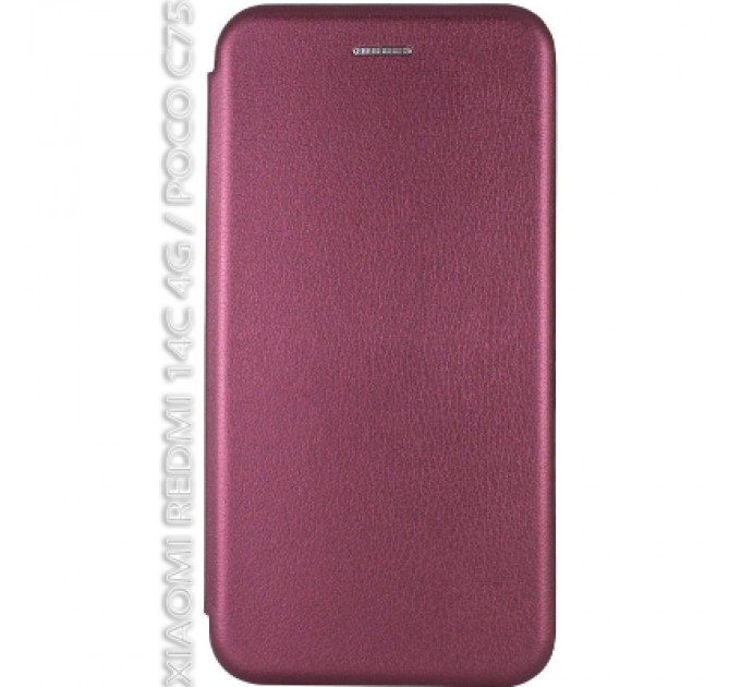 Чохол до мобільного телефона BeCover Exclusive Xiaomi Redmi 14C 4G / Poco C75 Red Wine (712511)