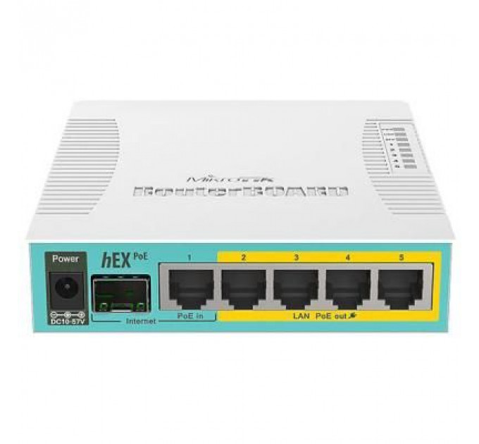 Маршрутизатор Mikrotik hEX PoE (RB960PGS)