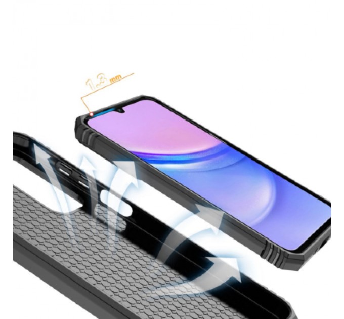 BeCover Чохол до мобільного телефона BeCover Military BeCover Samsung Galaxy A16 5G SM-A166 Black (712158)