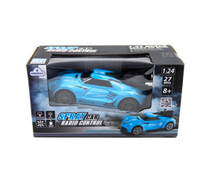 Sulong Toys Радіокерована іграшка Sulong Toys Spray Car – Sport (блакитний, 1:24, світло, функція туман) (SL-354RHBL)