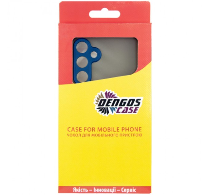 Dengos Чохол до мобільного телефона Dengos Samsung Galaxy A16 5G Matte + glass (Blue) (DG-KM-118)