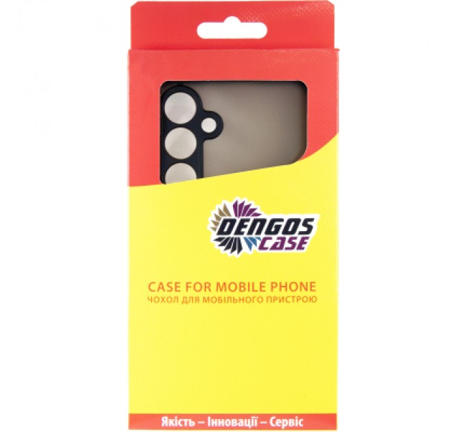 Dengos Чохол до мобільного телефона Dengos Samsung Galaxy S24 FE Matte + glass (Black) (DG-KM-117)