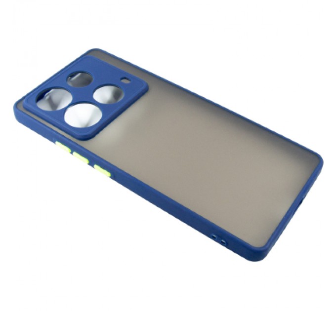 Dengos Чохол до мобільного телефона Dengos Matte Infinix Note 40 (Blue) (DG-TPU-MATT-154)